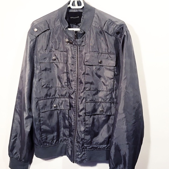 structure bomber jacket